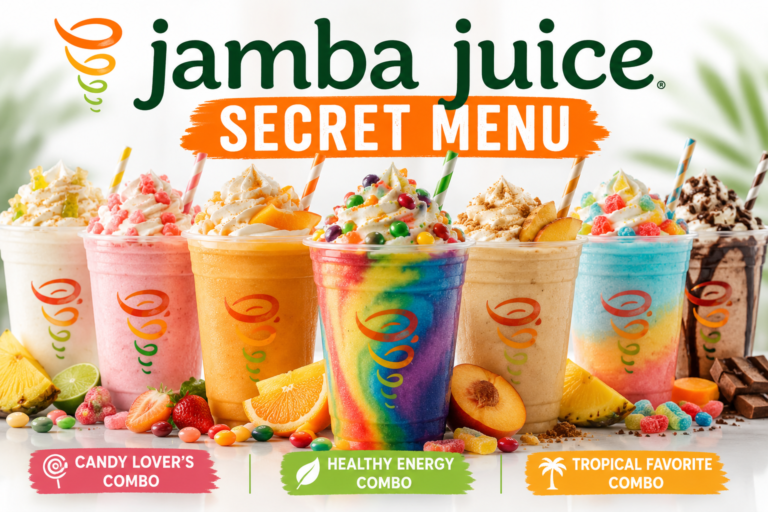 Jamba Juice Secret Menu